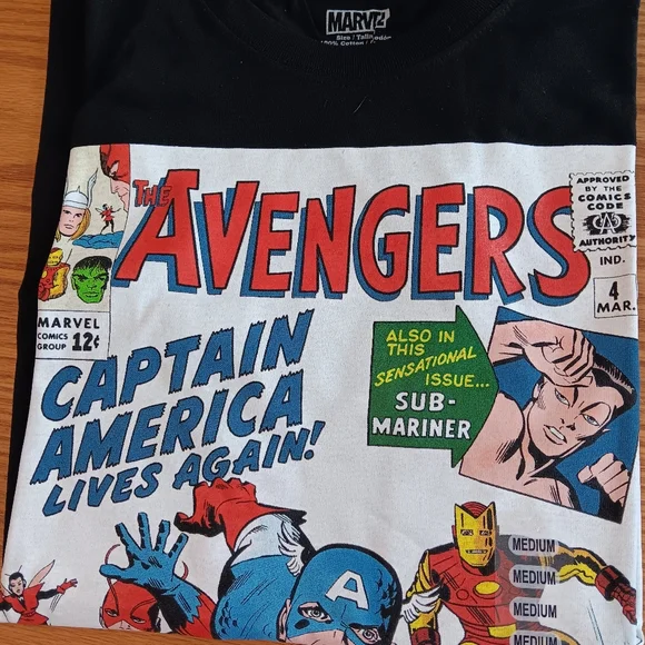 THE AVENGERS MEDIUM BLACK - Picture 2 of 8